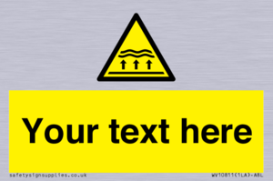 Custom Warning: Flood zone